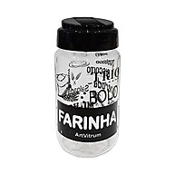 Pote para Farinha 330ml: Organize com Estilo! - imagem 1