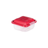 Pote Retangular 570ml: Clic & Trave, Segurança Total! - imagem 1