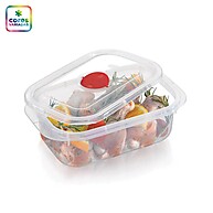 Pote Retangular Alto com Válvula 868ml – Prático e Seguro! - imagem 1