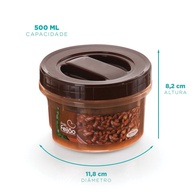 Pote Temperos 500ml Nitron: Organize com Estilo! - imagem 1