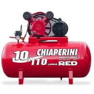 Compressor de Ar Chiaperini RED RCH 110L: Potência Profissional 2HP Monofásico 140PSI - imagem 1