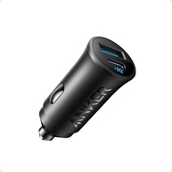Carregador Veicular Anker USB-C 30W: Potência e Rapidez para iPhone, Samsung e Mais! - imagem 1