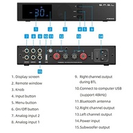 Amplificador HiFi S.M.S.L A300: Som de Alta Resolução e Potência Imersiva com Bluetooth 5.0 - imagem 5