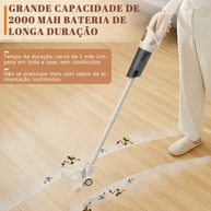 Aspirador de Pó Vertical Turbo Premium 5000 Pa 110v: Potência e Versatilidade para Sua Casa e Carro - imagem 5