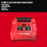 Carregador de Bateria Automotivo Craftsman CMXCESM258 12A: Potência e Inteligência para Seus Veículos 6V/12V - imagem 3