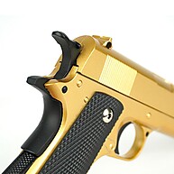 Pistola de Airsoft 1911 Rossi: Gold, 6mm e Potência! - imagem 2