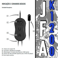 Controle Remoto JFA K1200: Alcance e Potência! - imagem 2