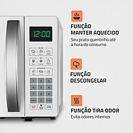 Micro-ondas Mondial 21L: Praticidade e Potência! - imagem 2