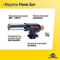 Maçarico Guepardo: Praticidade e Potência! - imagem 2