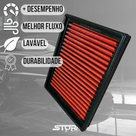 Filtro de Ar Esportivo Corsa 1.4 8v (94-00) GM GL: Potência e Economia Lavável - imagem 3