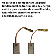 Escova de Carvão para Esmerilhadeira 5" TC-89: Potência! - imagem 2