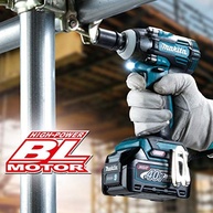 Chave de Impacto Makita 40V XGT TW004GZ: Potência e Versatilidade Sem Fio - imagem 3