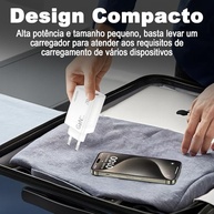 Carregador USB-C 210W GAN: Potência Máxima para Todos os Seus Dispositivos - imagem 4