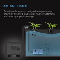 Bomba de Ar AC Infinity 45 GPH: Oxigenação Potente para Aquários, Lagos e Hidroponia - imagem 3