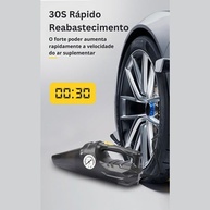 Aspirador Automotivo 4 em 1 Potente: Inflador de Pneu, Luz LED e Mais! Essencial para seu Carro - imagem 5