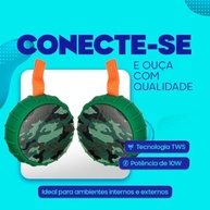 Caixa de Som Bluetooth à Prova d'Água Potente TWS IP66 com Clip - Som Imersivo e Portátil - imagem 5