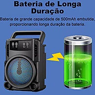 H'maston GTS-1360: Som Portátil e Potente! - imagem 2