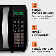 Micro-ondas Mondial 21L: Prático e Potente! - imagem 2
