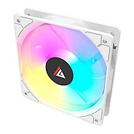 Ventoinha Acegeek RW12 Rainbow 120mm Branca – Silenciosa e Potente - imagem 2