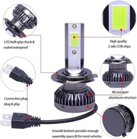 Faróis LED Mini H7 H4 H11 H1 H8 H3 H9 9005 9006: Iluminação Potente e Versátil para Seu Carro - imagem 5