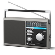 Rádio AM FM Portátil Retro Bluetooth com Melhor Recepção e Som Potente - imagem 1