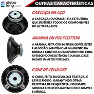 Woofer Bomber Atrack 550: Grave Potente! - imagem 2