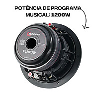 Subwoofer Taramps 8" 600W RMS: Grave Potente! - imagem 2