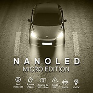Lâmpada LED H4 Nano Code: Iluminação Potente! - imagem 2