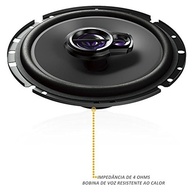 Alto Falante Pioneer TS-1760BR 6" 100W RMS Triaxial: Som Potente e Claro no Seu Carro! - imagem 4