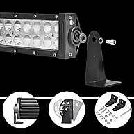 Barra de LED 54cm: Iluminação Off-Road Potente! - imagem 2