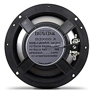 Alto Falante Triaxial Bravox 6” – Som Potente! - imagem 2