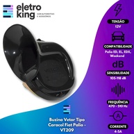 Buzina Palio: Mais Segurança e Som Potente! - imagem 2