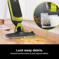 Shark VACMOP VM180 - Esfregão a Vácuo Sem Fio com Sucção Potente e Almofadas Descartáveis - imagem 3