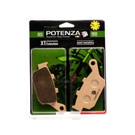 Pastilha de Freio Traseira Potenza PTZ140XT Semi-Metálica - Alta Performance para Honda e Triumph - imagem 1