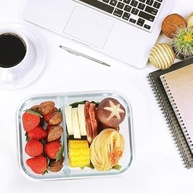 Kit 2 Potes de Vidro Retangular Hermético 1040ML - Conservação e Organização na Cozinha - imagem 3