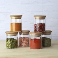 potes-6-para-vidro-bambu-tampa-de-hermetico-a-sistema-kit-da-cozinha-com-de-200ml-organizacao-a