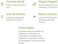 Manteiga de Coco Sem Lactose Vegana Com Sal Qualicoco - 4 potes de 200g - imagem 1