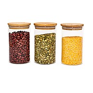 Potes de Vidro 600ml: Organize e Preserve! - imagem 1