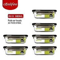 Potes de Vidro Belifou: Frescor e Sabor! - imagem 1