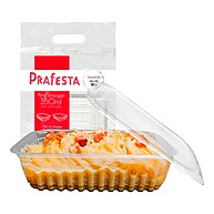 Potes Descartáveis 350ml: Kit com 24 para Freezer e Microondas - imagem 1