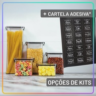 Potes Herméticos Plasnorthon: Organize sua Cozinha! - imagem 1