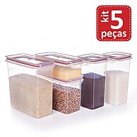 Potes Herméticos Plasútil: Frescor e Organização! - imagem 1