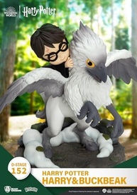 Estátua Beast Kingdom Harry Potter: Harry & Buckbeak DS-152 - D-Stage Series - imagem 3