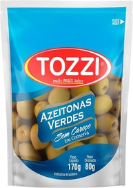 Tozzi Azeitona Verde Sem Caroço Sachet Pouch 80g - imagem 1