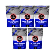 Kit com 5 Pouchs de Sal Integral de Mossoró Fino de 1kg cada - Smart - imagem 2