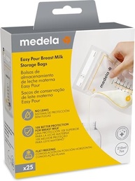 Sacos para Armazenar Leite Materno Easy Pour Medela - 25 Unidades, 210ml, Livres de BPA - imagem 2