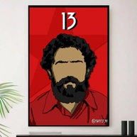 Quadro Lula 13 PT Pai do Povo Decorativo A3 35x45cm - Moldura Premium com Impressão em Alta Definição - imagem 2