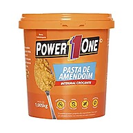 Power One: Pasta Amendoim Crocante 1kg - Sabor Irresistível! - imagem 1