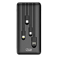 Power Bank 10000mAh 4 em 1 com Cabos I2GO Plus - imagem 1