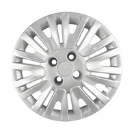 Calota Aro 14 VW Gol Power GV 2009 Prata Grid - Fixação por Parafuso - imagem 2
